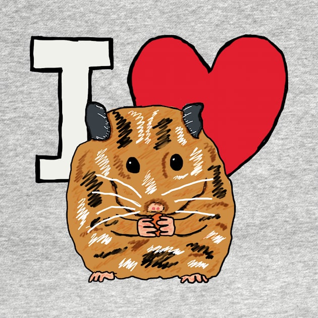 I Love Hamsters by Mark Ewbie